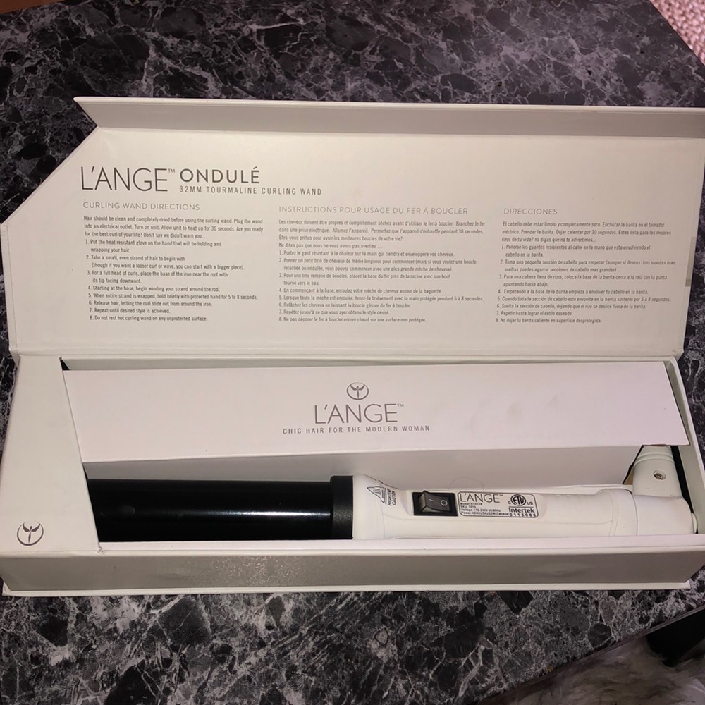 **NEW L’ANGE Ondulé 32 mm Curling Iron Wand